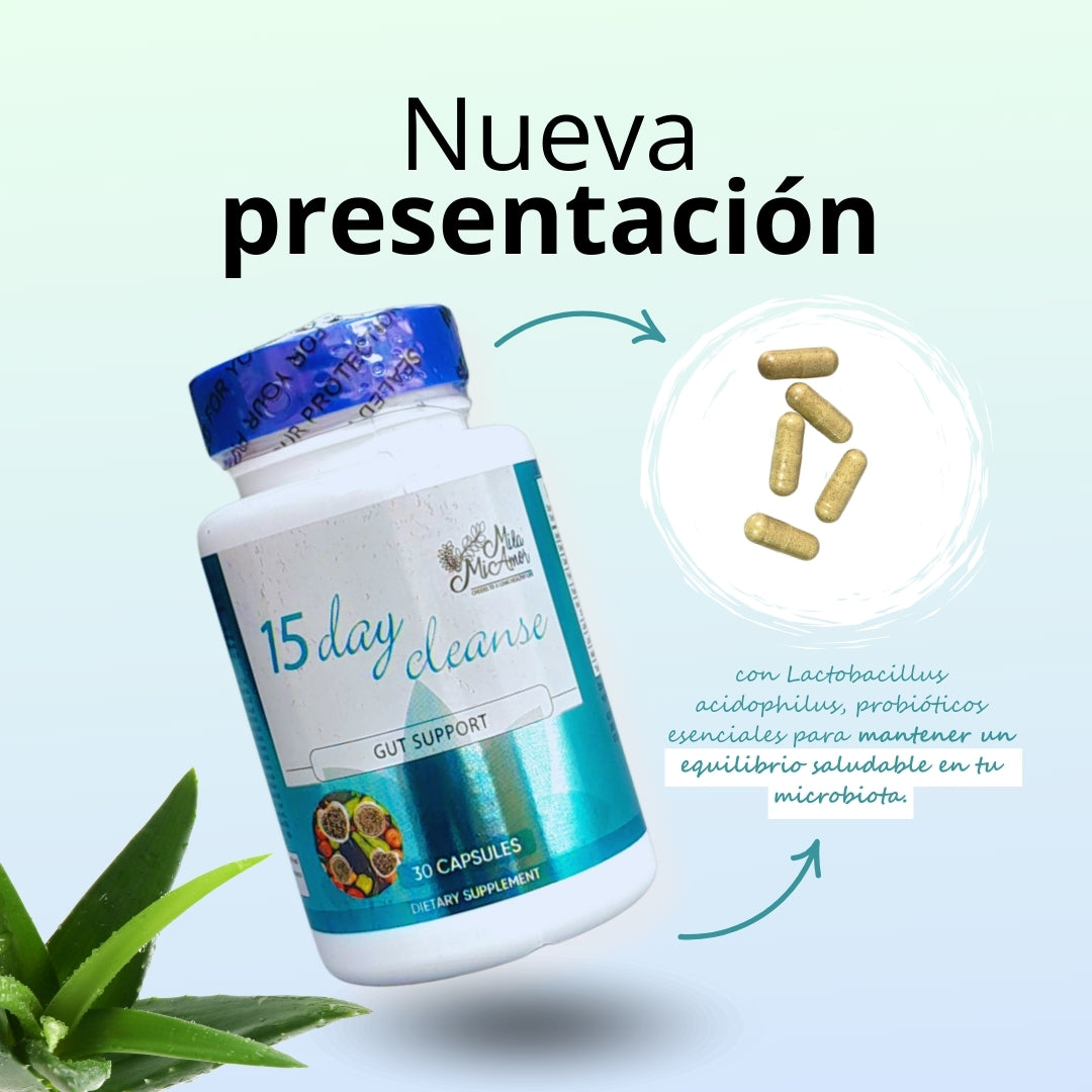 RETO DE 15 DIAS DE LIMPIEZA INTESTINAL.