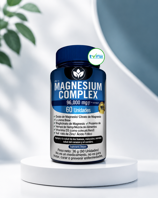 MAGNESIUM COMPLEX X 60 CAPSULAS.